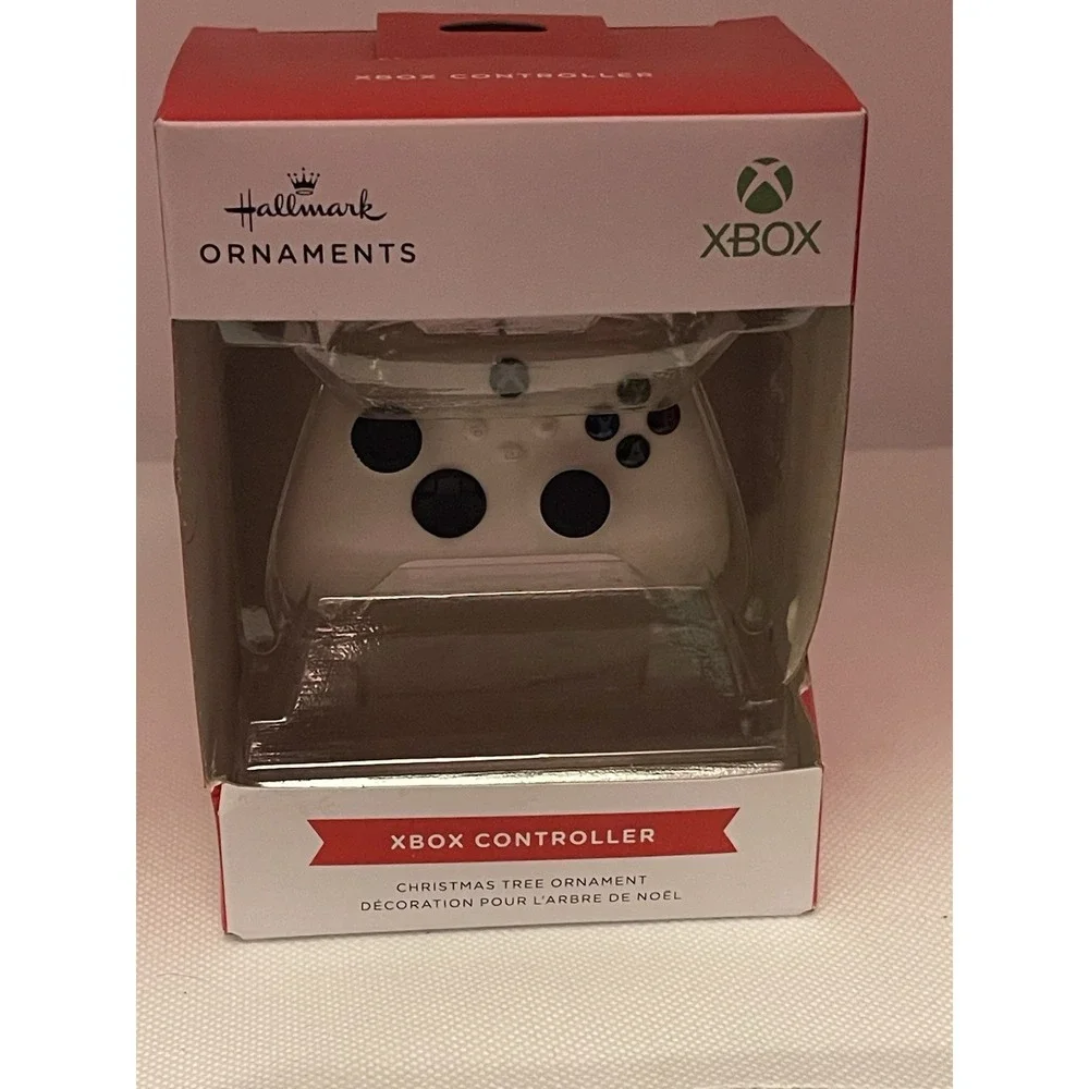 New Hallmark 2024‎ White Xbox Video Game Controller Christmas Ornament